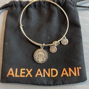 Claddagh Alex and Ani Bangle Bracelet